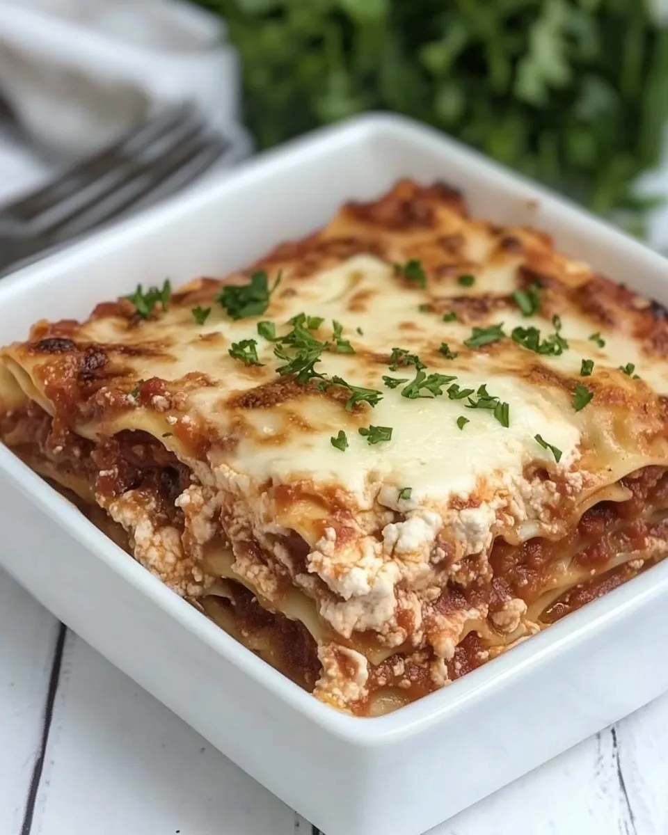 Classic Lasagna with Ricotta Cheese image
