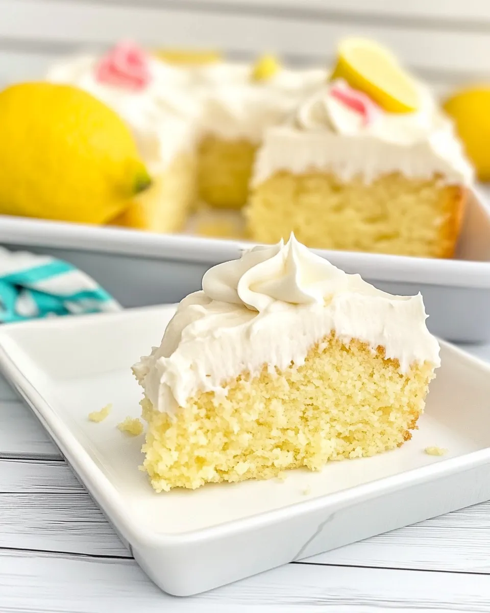 Homemade Lemon Buttermilk Cake with Cream Cheese Frosting photo