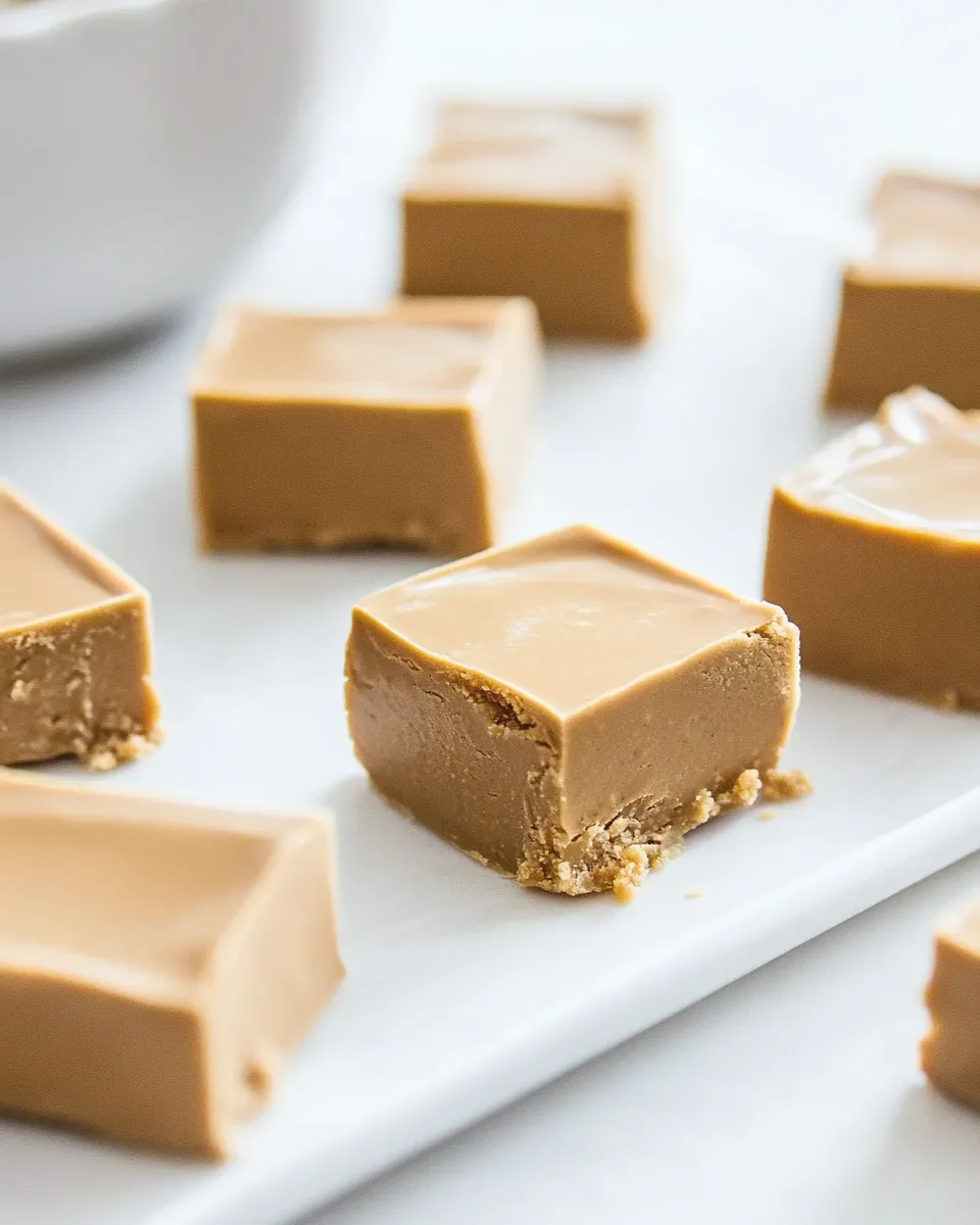 Classic Low-Carb Peanut Butter Fudge (Keto) dish photo