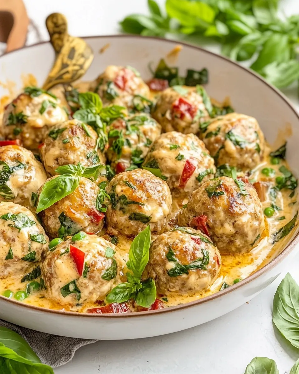 Homemade Marry Me Chicken Meatballs photo