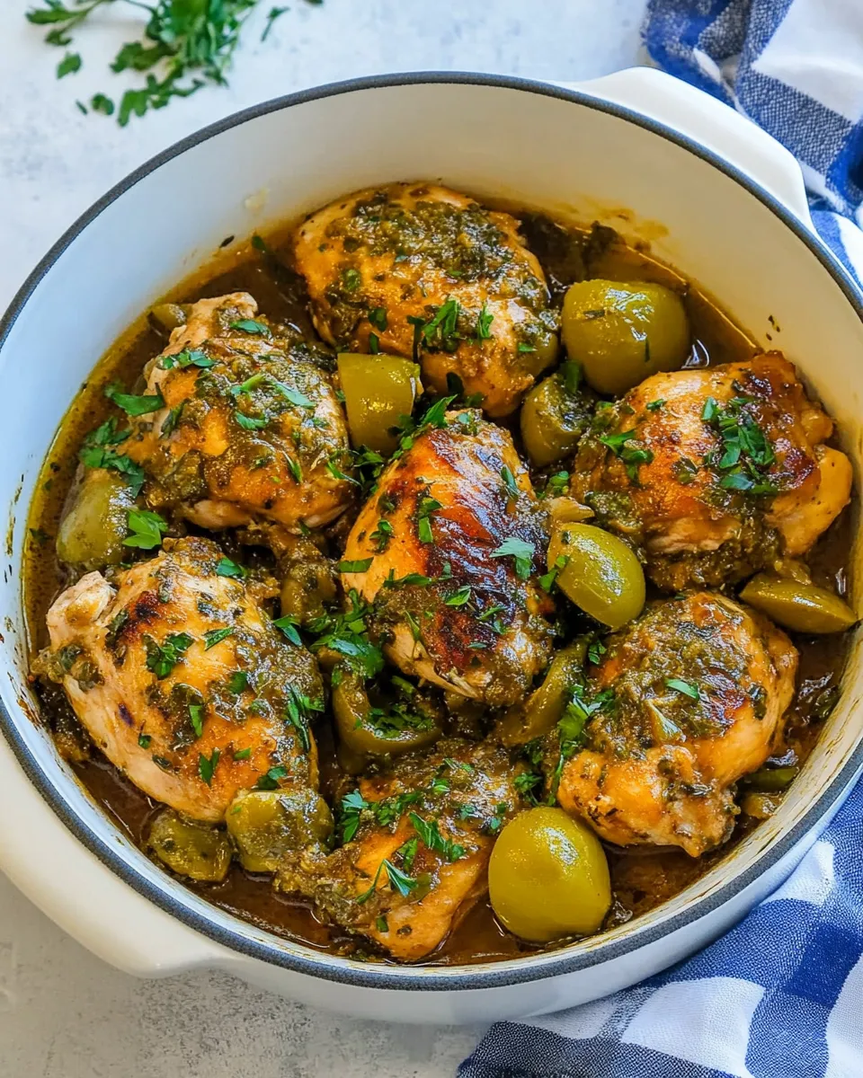 Classic Moroccan Chicken recipe image