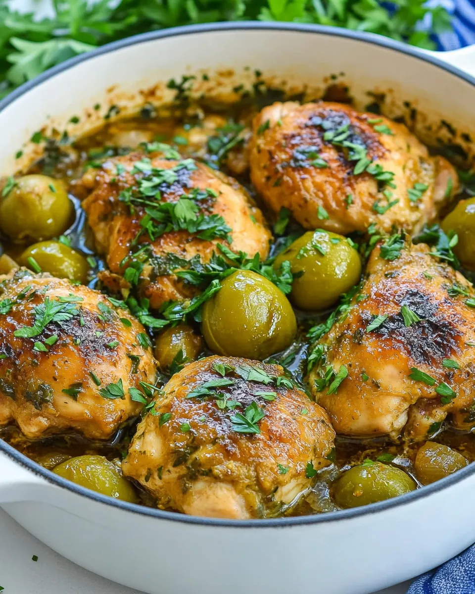 Easy Moroccan Chicken dish photo