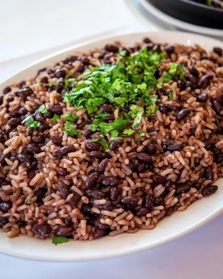 Homemade Moros y Cristianos (Cuban Rice & Black Beans) photo
