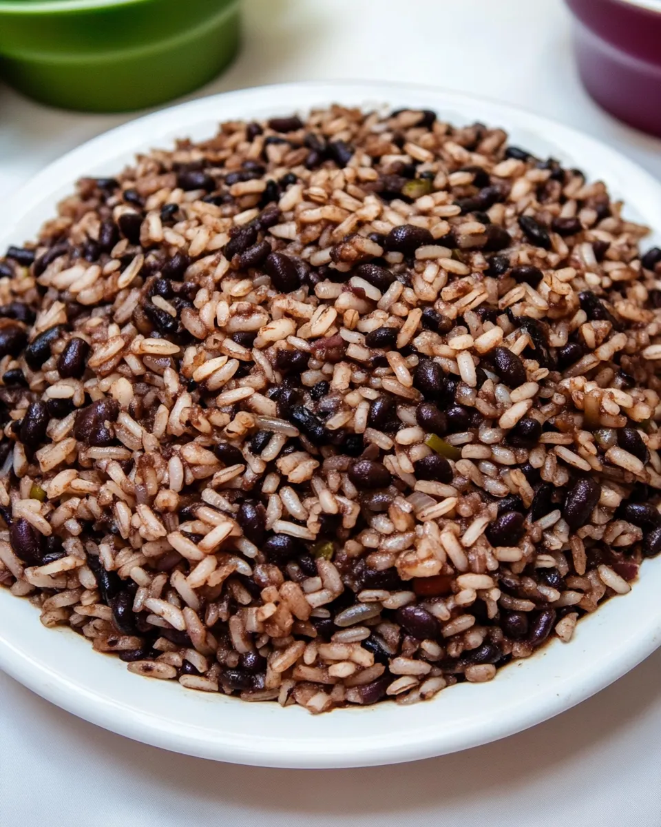 Classic Moros y Cristianos (Cuban Rice & Black Beans) image