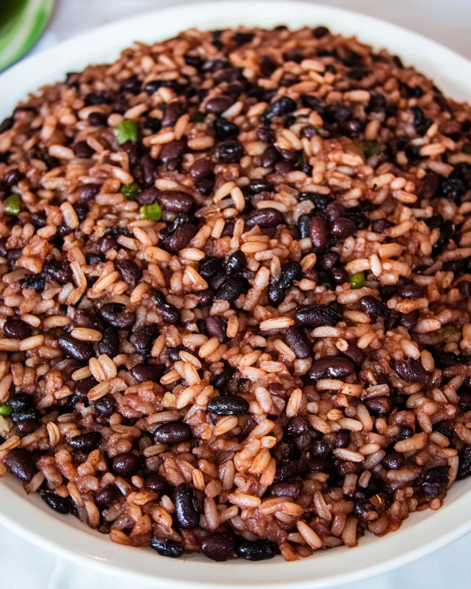 Easy Moros y Cristianos (Cuban Rice & Black Beans) recipe photo