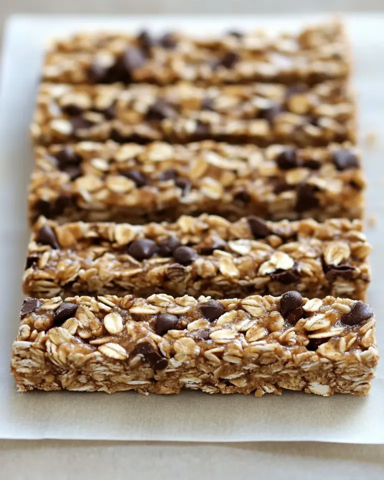 Homemade No Bake Almond Butter Granola Bars photo