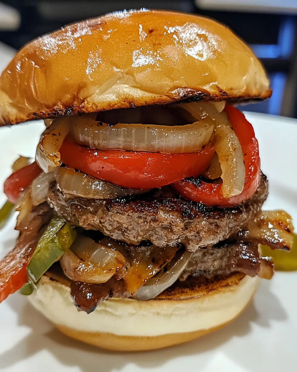 Classic Onion Smash Burgers (Sear or Blackstone Grill Em) image