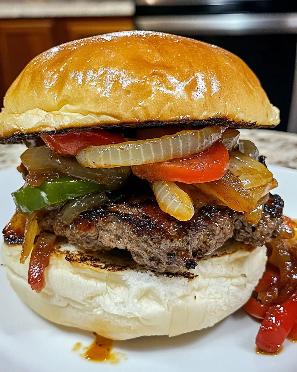Easy Onion Smash Burgers (Sear or Blackstone Grill Em) recipe photo