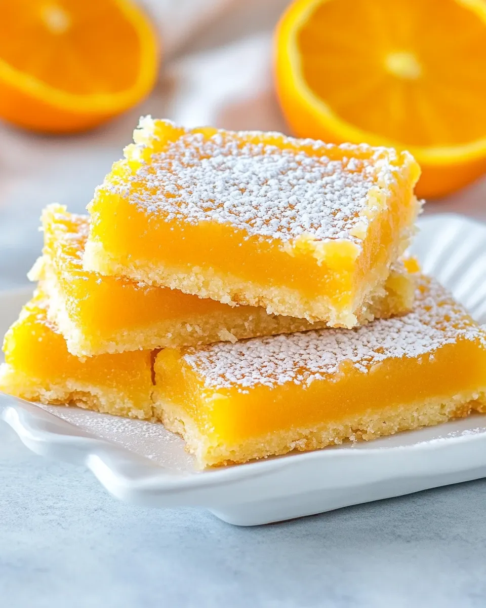 Classic Orange Bars image