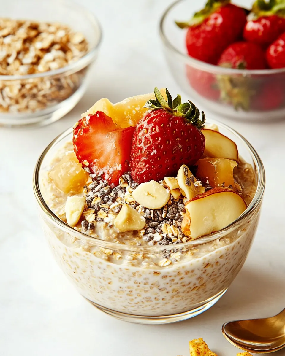 Delicious Overnight Oats shot