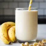Homemade Peanut Butter Banana Smoothie photo