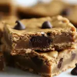 Homemade Peanut Butter Chocolate Chip Bars photo