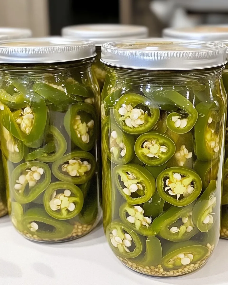 Homemade Pickled Jalapenos photo