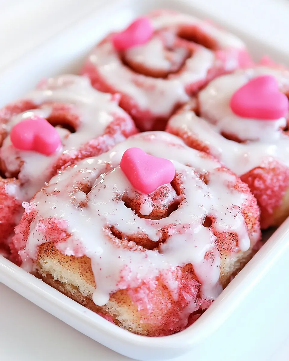 Classic Pink Cinnamon Rolls image