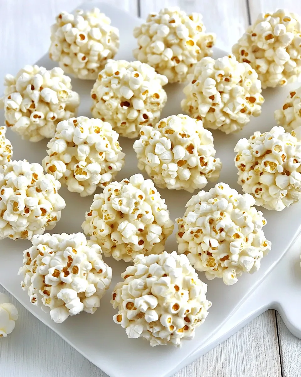 Classic Popcorn Balls with Marshmallows image