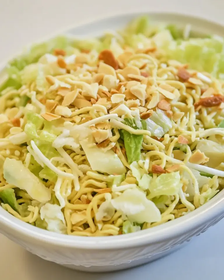 Homemade Ramen Noodle Salad photo