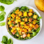Homemade Roasted Sweet Potato and Mango Salad photo