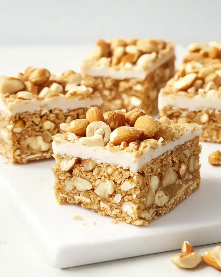 Homemade Salted Nut Roll Bars photo