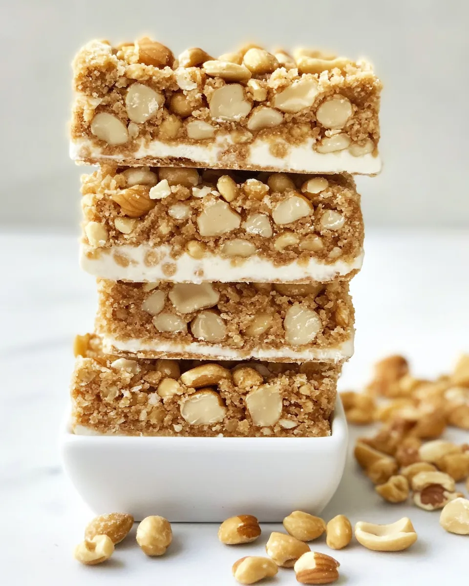 Easy Salted Nut Roll Bars recipe photo