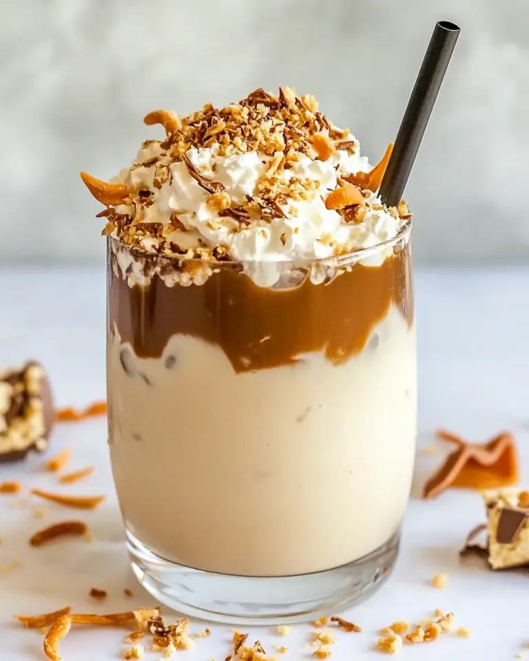 Homemade Samoas Iced Coffee photo