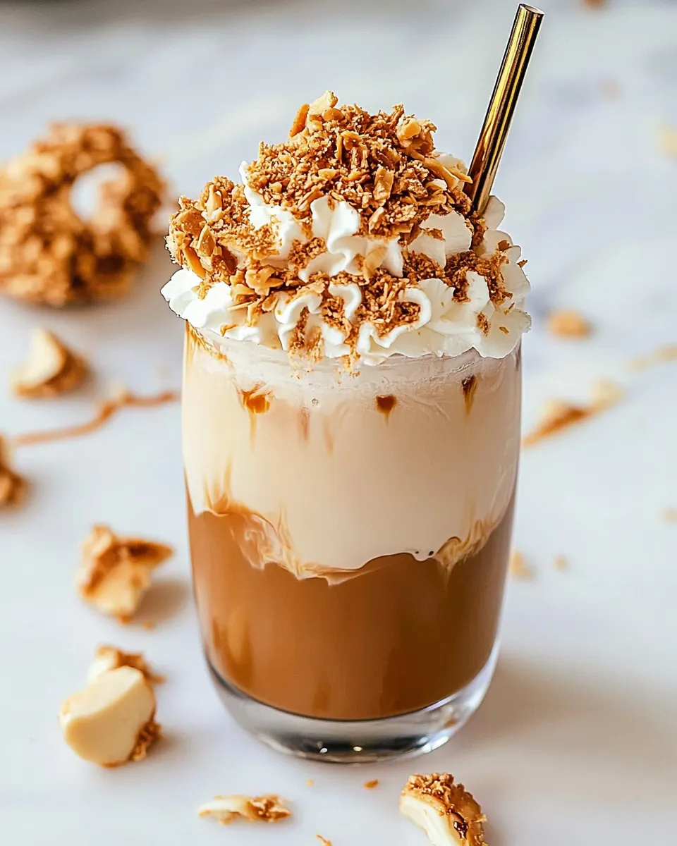Classic Samoas Iced Coffee image