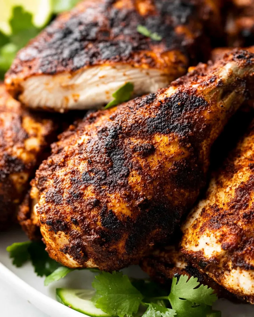 Savory Simple Blackened Chicken dish photo