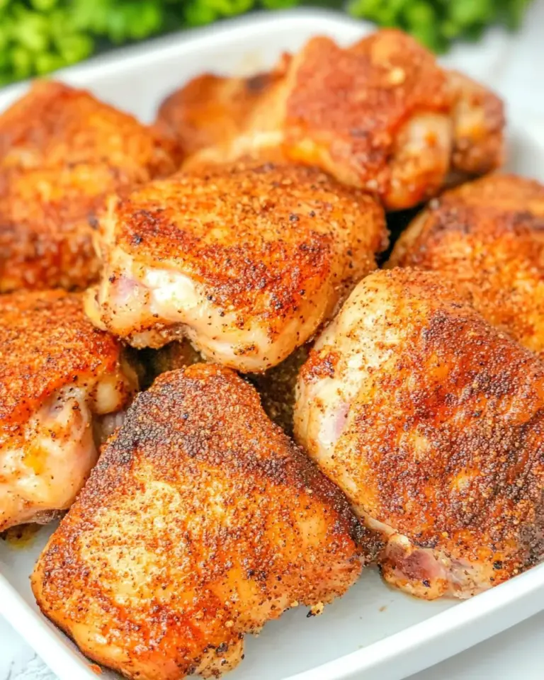 Easy Smoked Chicken Thighs photo
