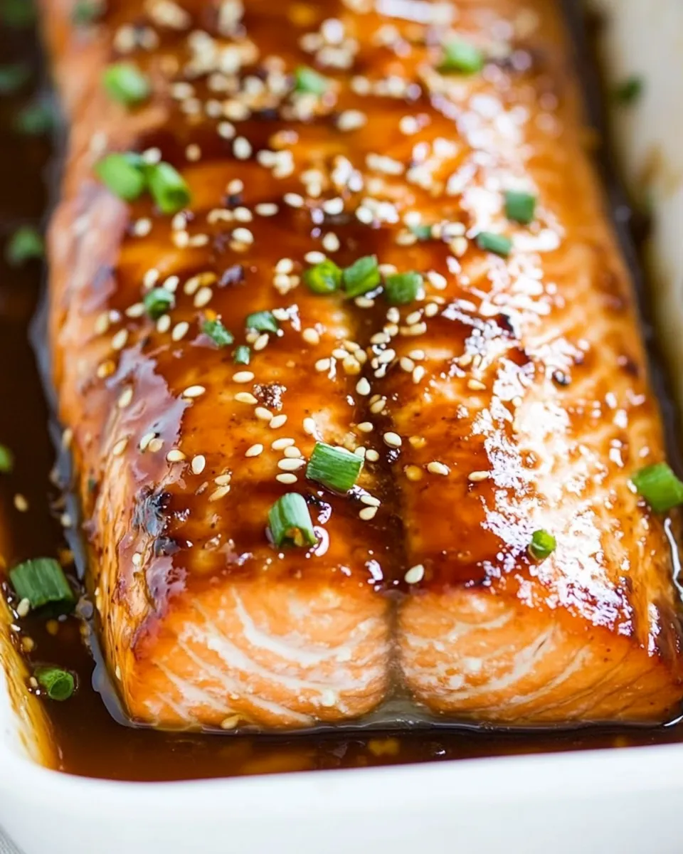 Homemade Soy Glazed Salmon photo
