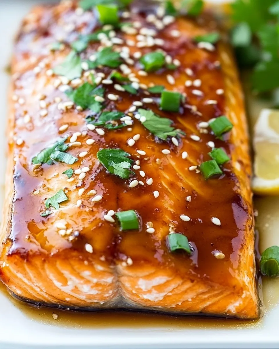 Classic Soy Glazed Salmon image