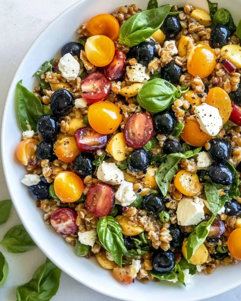 Homemade Summer Farro Salad photo
