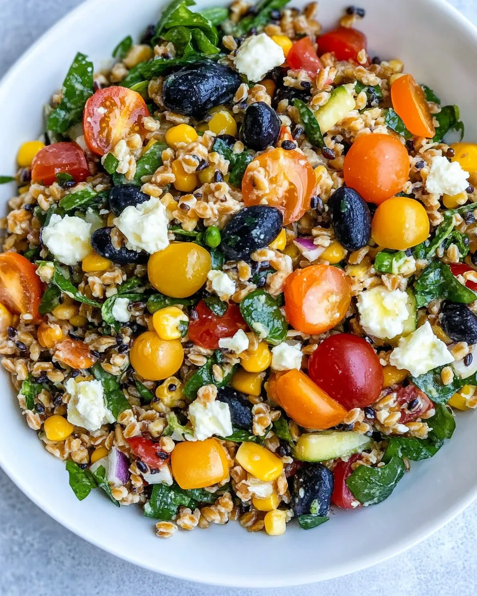 Classic Summer Farro Salad image