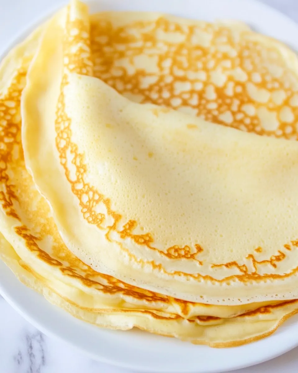 Easy Sweet Crepes recipe photo