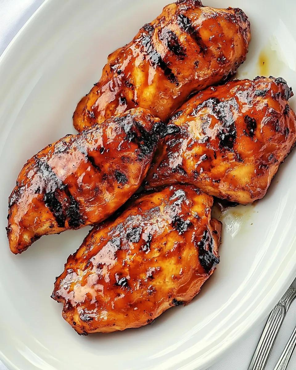 Delicious Sweet Heat Cheerwine Chicken image