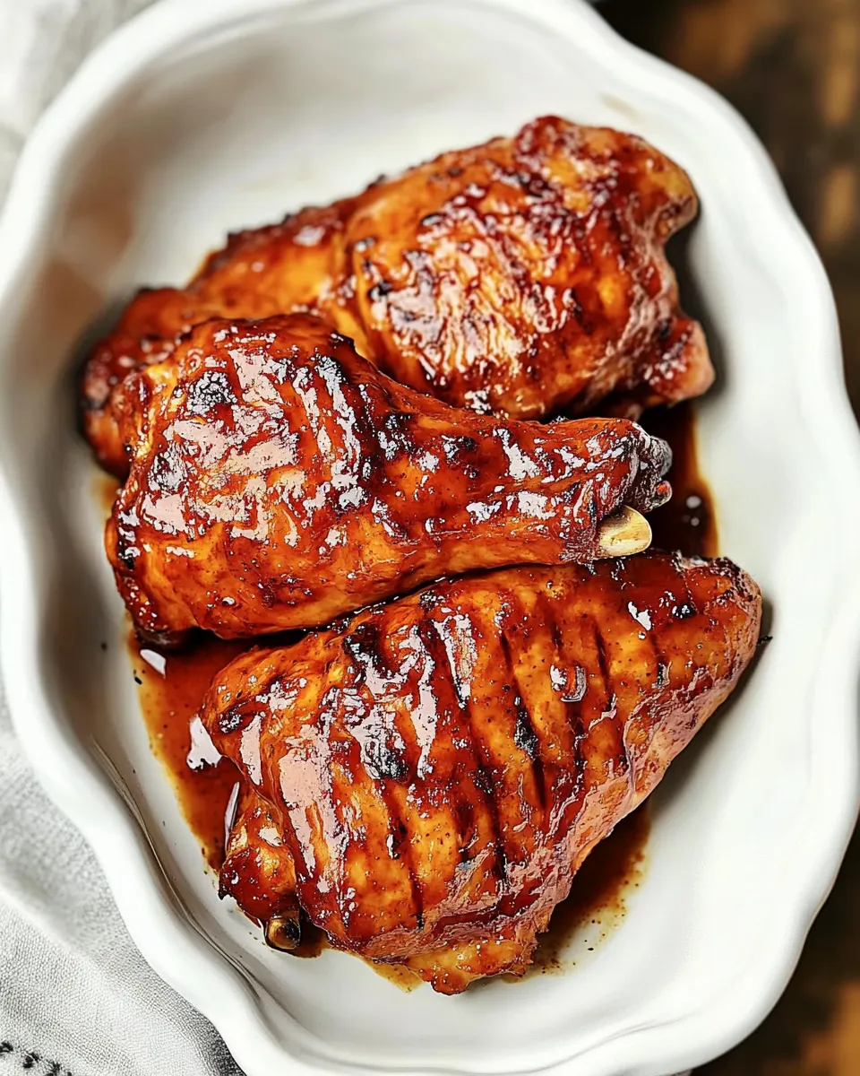 Easy Sweet Heat Cheerwine Chicken recipe photo