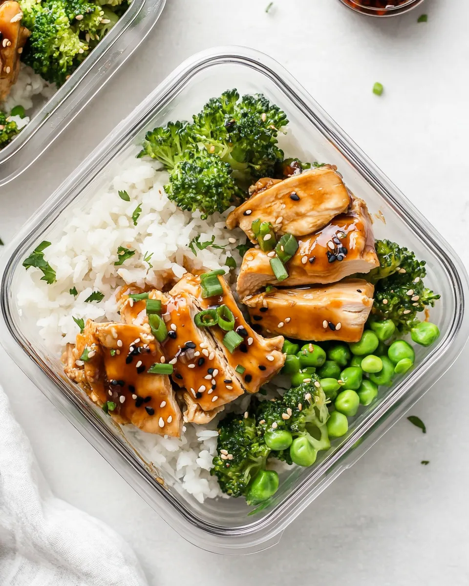 Easy Teriyaki Chicken Meal Prep Bowls recipe photo
