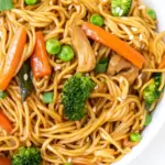Homemade Teriyaki Noodles (Vegan!) photo