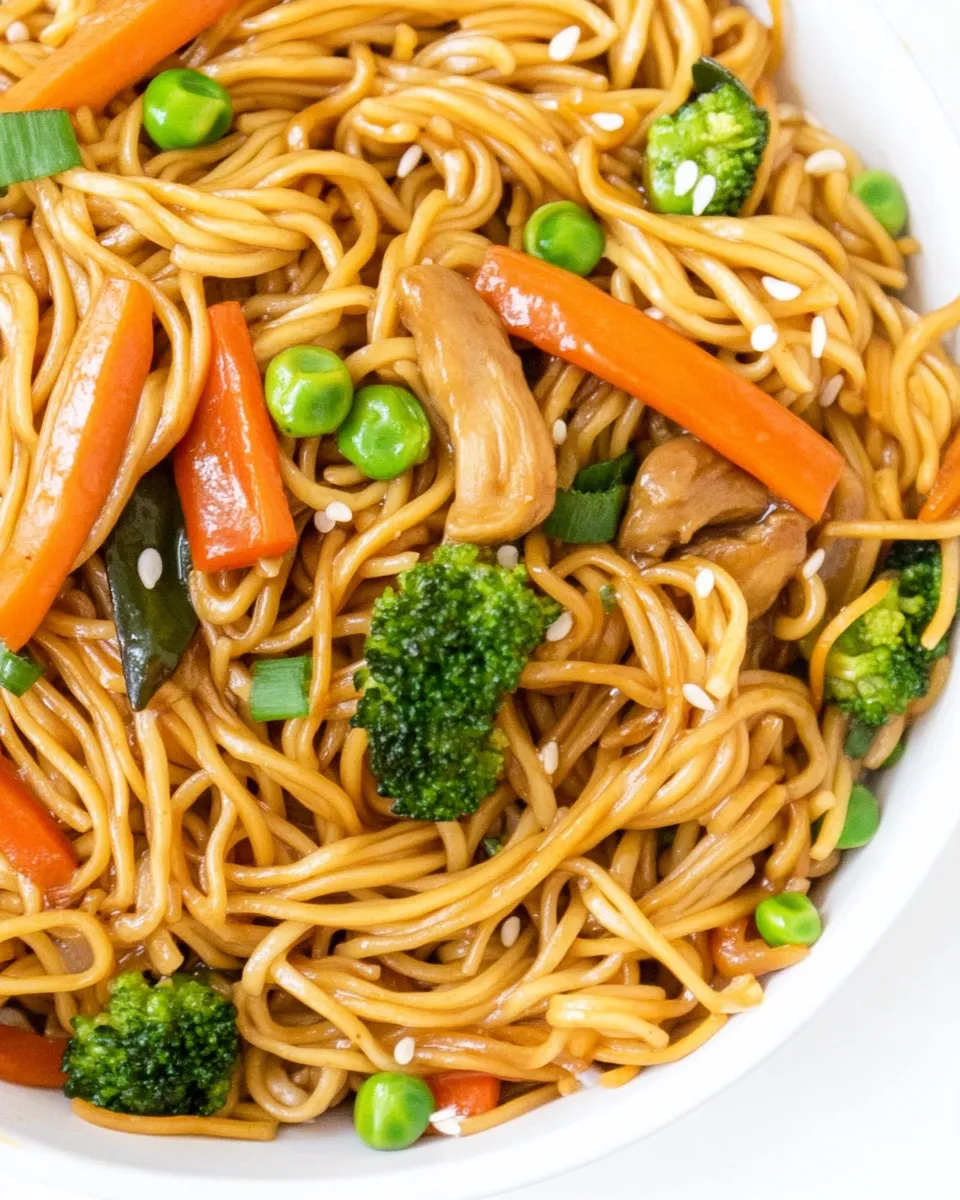 Homemade Teriyaki Noodles (Vegan!) photo