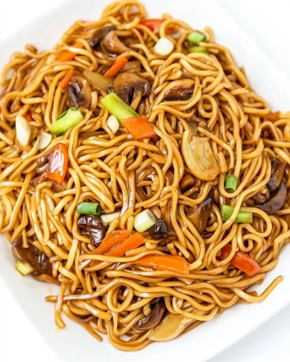 Easy Teriyaki Noodles (Vegan!) recipe photo