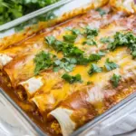 Homemade Tex Mex Cheese Enchiladas photo