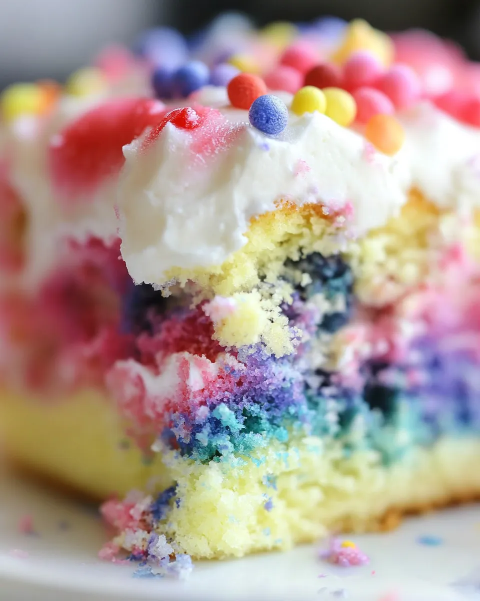 Homemade Unicorn Cake Recipe shot