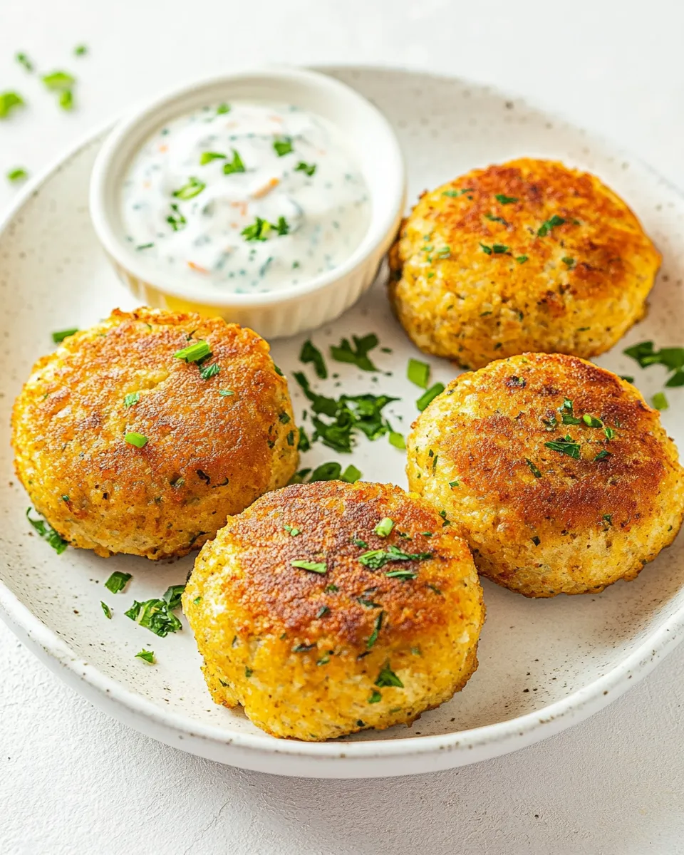 Delicious Vegan Crab Cakes shot