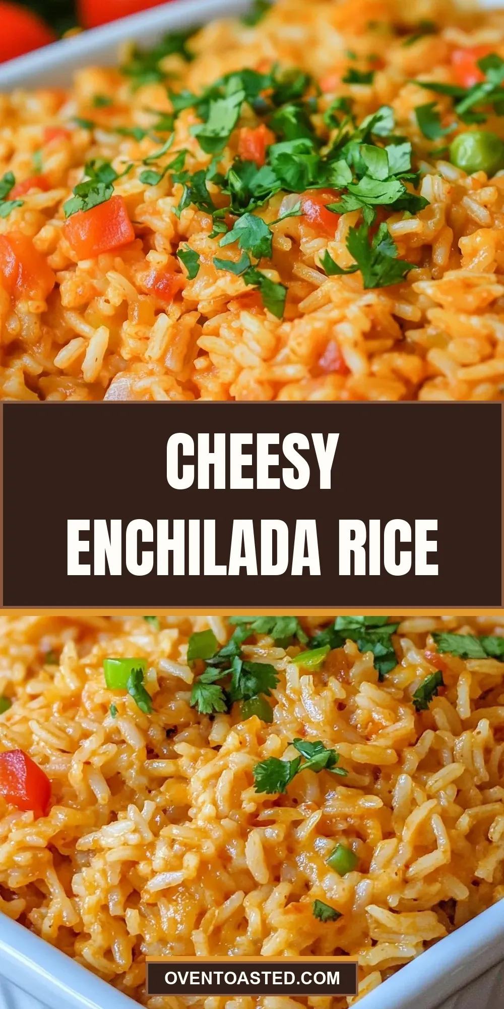Cheesy Enchilada Rice (Easy & Delicious)