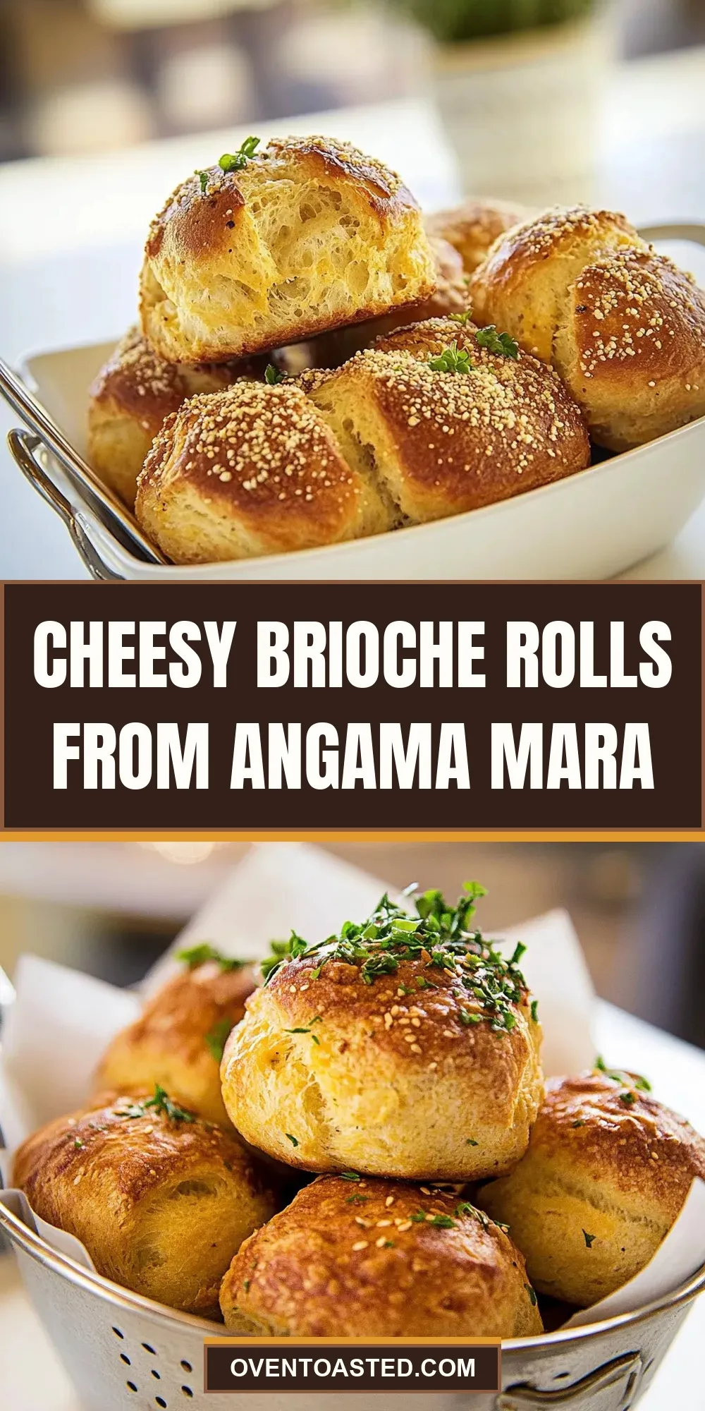 Flavorful Cheesy Brioche Rolls From Angama Mara