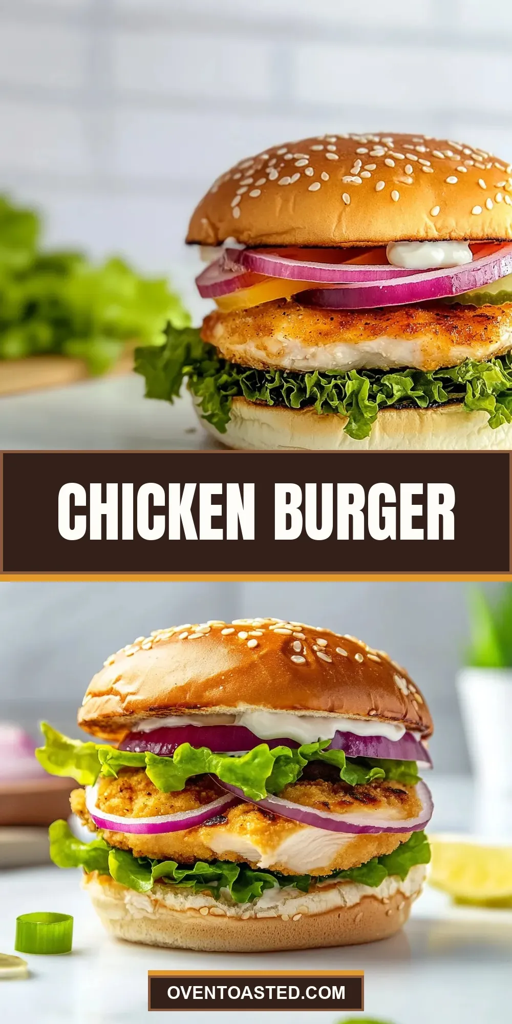 Easy Chicken Burger Recipe