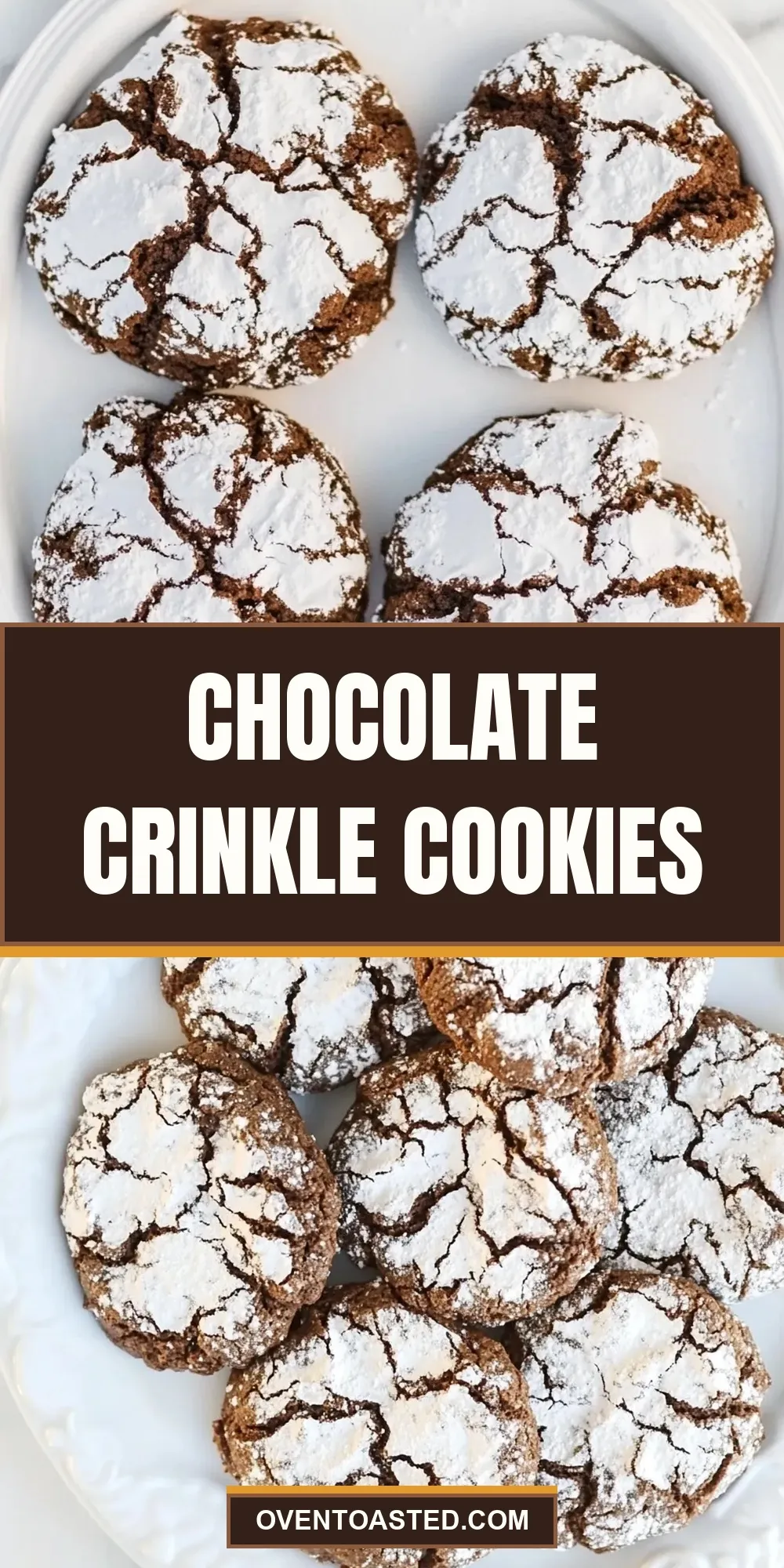 Easy Chocolate Crinkle Cookies Recipe