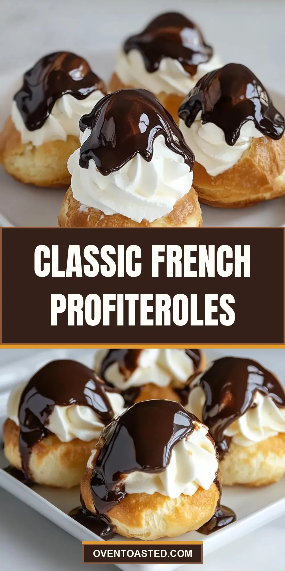 Classic French Profiteroles (Delicious & Delicious)