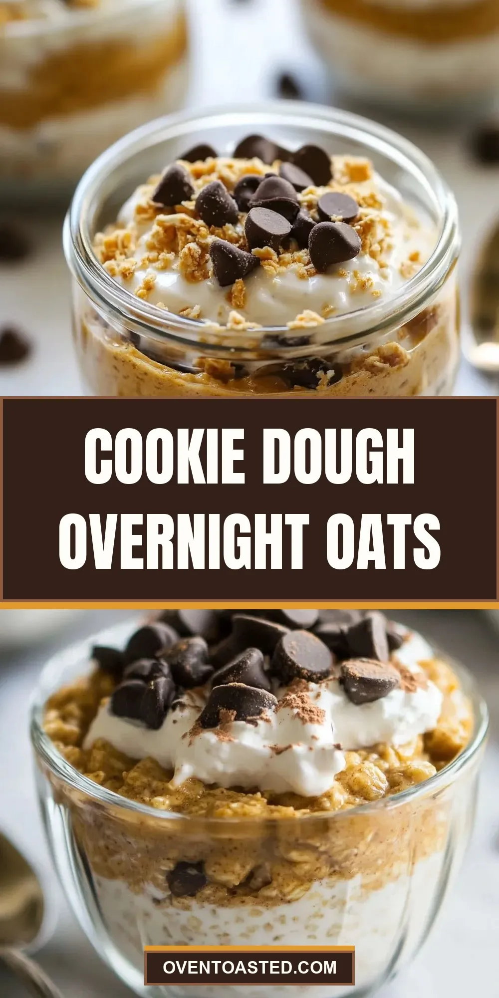 The Best Cookie Dough Overnight Oats Ever