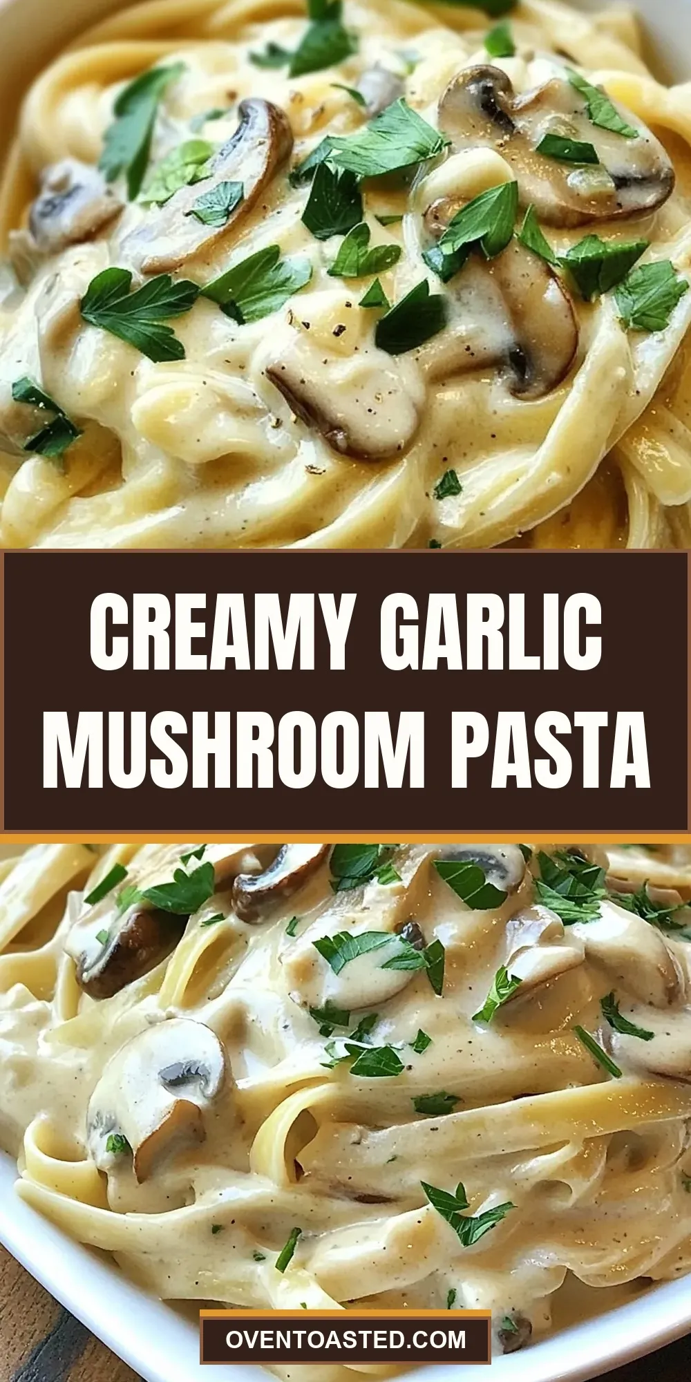 Creamy Garlic Mushroom Pasta (Amazing & Delicious)