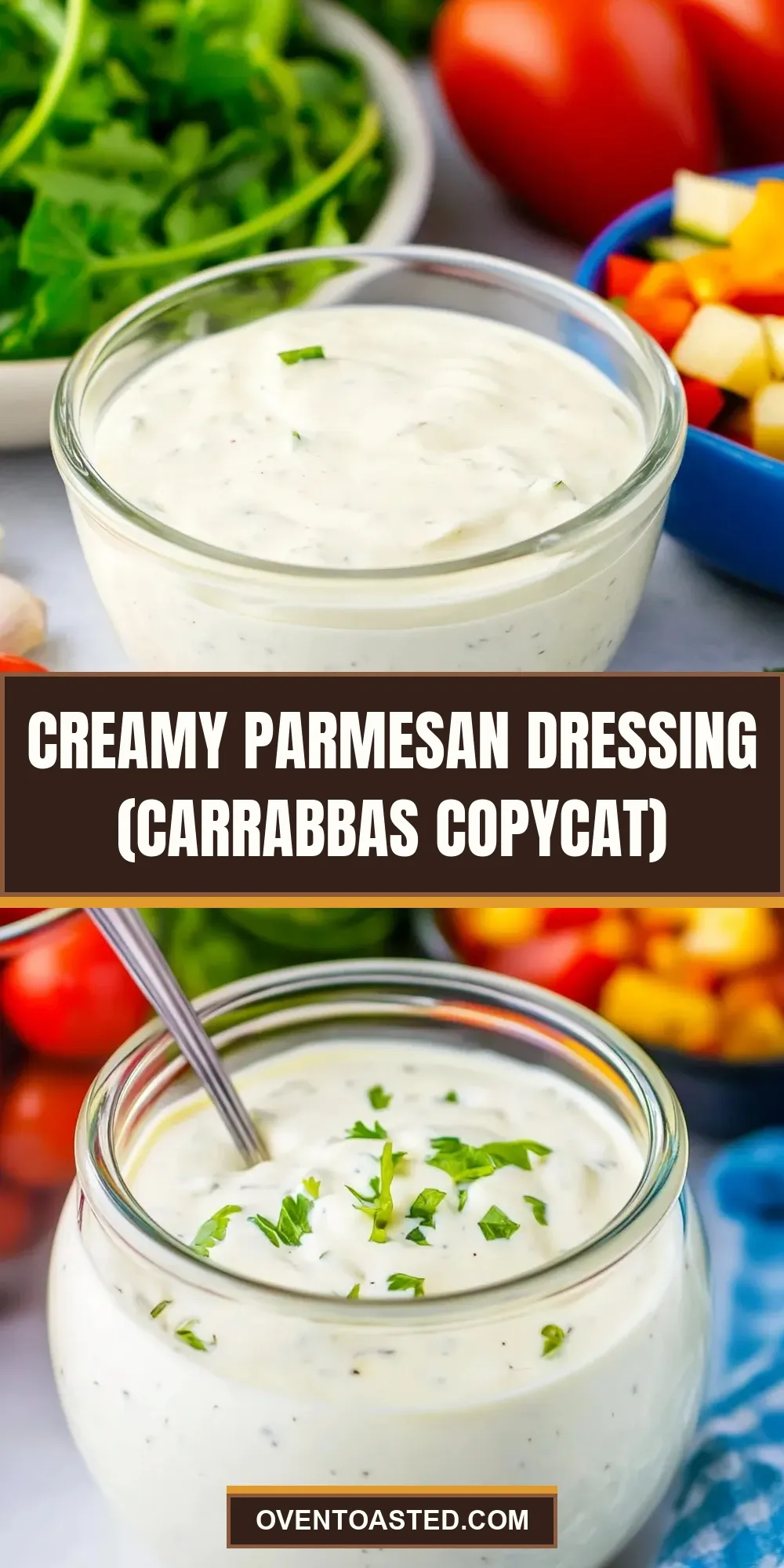 Easy Creamy Parmesan Dressing (Carrabbas Copycat) Recipe