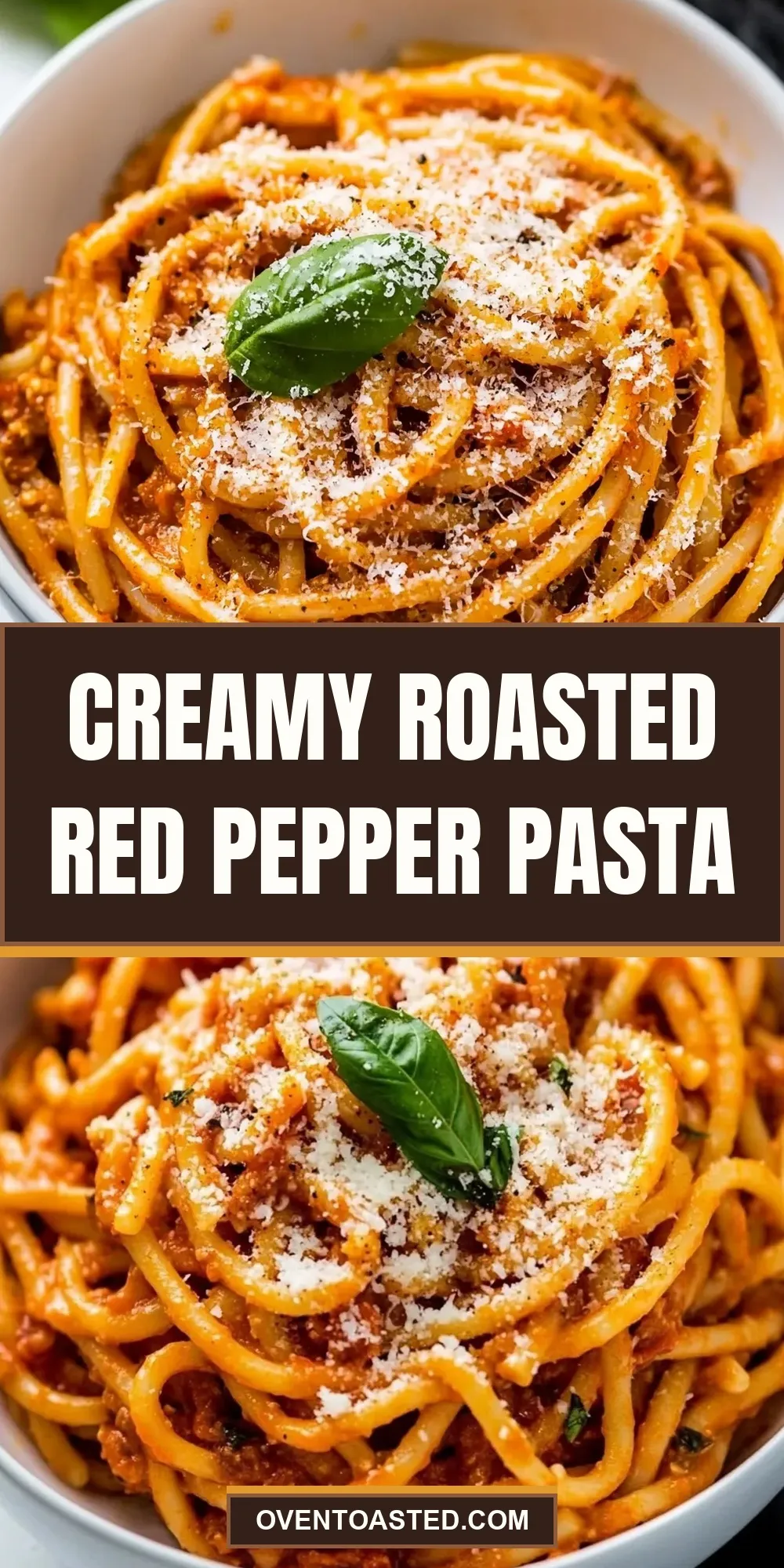 How To Make Homemade Creamy Roasted Red Pepper Pasta